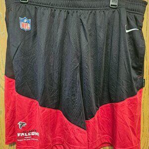 NWT Men's Nike Atlanta Falcons Sideline Primary Lockup Shorts XXL $60 MSRP